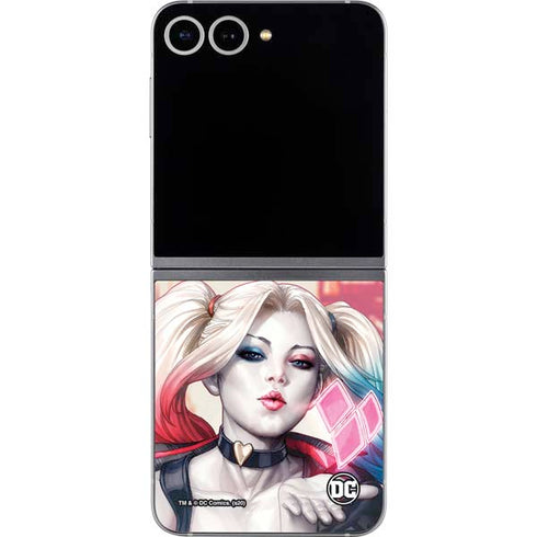 DC Comics Harley Quinn Rebirth Cover #1 Legacy Color Variant Art by Art Germ Galaxy Z Flip6 Skin